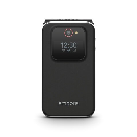 Emporia emporiaJOY-LTE 7,11 cm (2.8") 115 g Noir Téléphone pour seniors