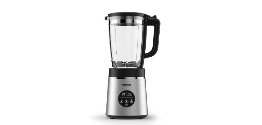 TORNADO TBL-1402E-GS blender 1,75 L Mélangeur de table 1400 W Argent