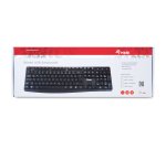 Equip 245211 teclado Oficina USB QWERTY Español Negro
