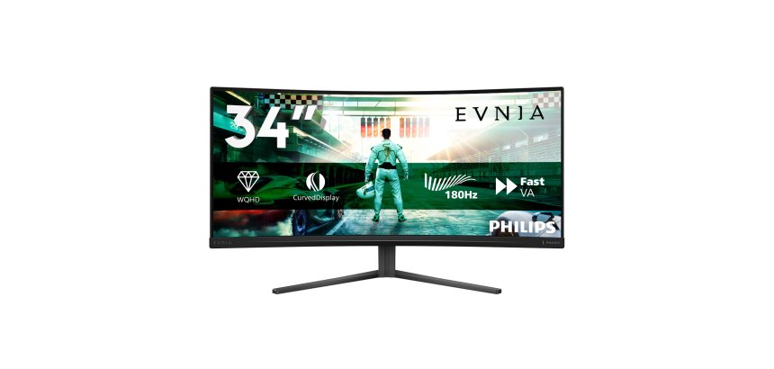 Philips Evnia 34M2C3500L/00 Monitor PC 86,4 cm (34") 3440 x 1440 Pixel Wide Quad HD LCD Nero