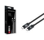 Conceptronic ETTA04B12 USB 4.0 Gen 3 C-C PD 3.1 240W Cable 1.2M, 48V 5A, 40Gbps, E-Mark