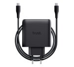 Trust Maxo Cargador GaN USB-C de 65 W - Negro