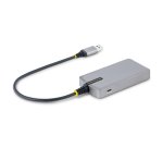 StarTech.com Hub USB 3 Ports - 3x Ports USB-A - Gigabit Ethernet (RJ45) - Mini Hub USB, USB 3.0 5Gbps - Alimentation par Bus - Hub USB pour PC Portable avec Câble de 30 cm - Adaptateur LAN USB - Répartiteur USB