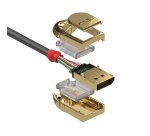 Lindy 36297 cable DisplayPort 15 m Oro