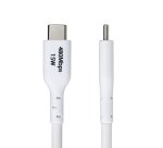 StarTech.com 3m USB-A naar USB-C Laadkabel, USB-A naar USB Type-C Oplaadkabel, Opladen & Synchroniseren, Fast Charge 3A, USB 2.0 Data Transfer Kabel, TPE Mantel, Wit