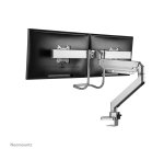 Neomounts NM-D775DXSILVER Monitor arm 10-32" - gas spring - Topfix - 180°-stop