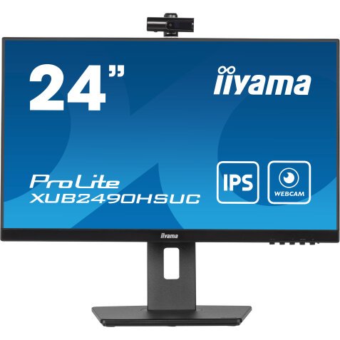 iiyama ProLite computer monitor 60,5 cm (23.8") 1920 x 1080 Pixels Full HD LED Zwart