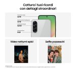 Samsung Galaxy A56 5G, Smartphone con Funzioni intelligenti, Display Super AMOLED 6.7”, 8GB RAM, 128GB, Camera 50MP, Batteria 5.000 mAh, IP67, Awesome Olive