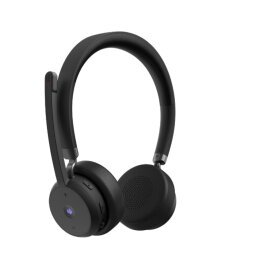 Lenovo Wireless VoIP Headset Casque Sans fil Arceau Bureau/Centre d'appels Bluetooth Noir