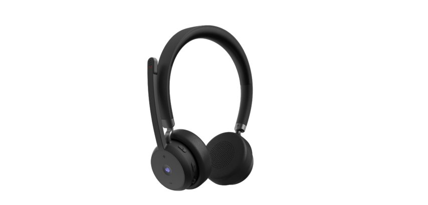 Lenovo Wireless VoIP Headset Drahtloses Headset Bügel Büro/Callcenter Bluetooth Schwarz