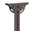 Soporte de Techo para TV - Soporte Universal de Cielo Raso para TV con Mástil Telescópico Largo Ajustable - Soporte VESA para Pantallas de 32" a 75" - Giro e Inclinación