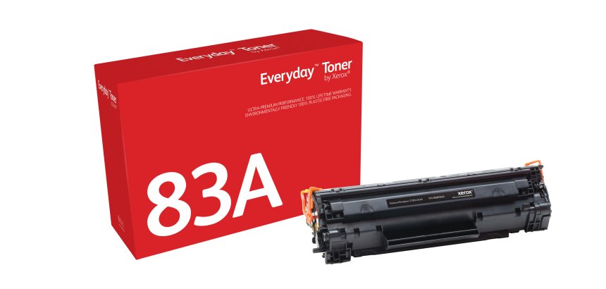 Toner Everyday™ Noir de Xerox compatible avec HP 83A (CF283A), Capacité standard