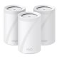 TP-Link Deco BE65 Tri-bande (2,4 GHz / 5 GHz / 6 GHz) Wi-Fi 7 (802.11be) Blanc 4 Interne