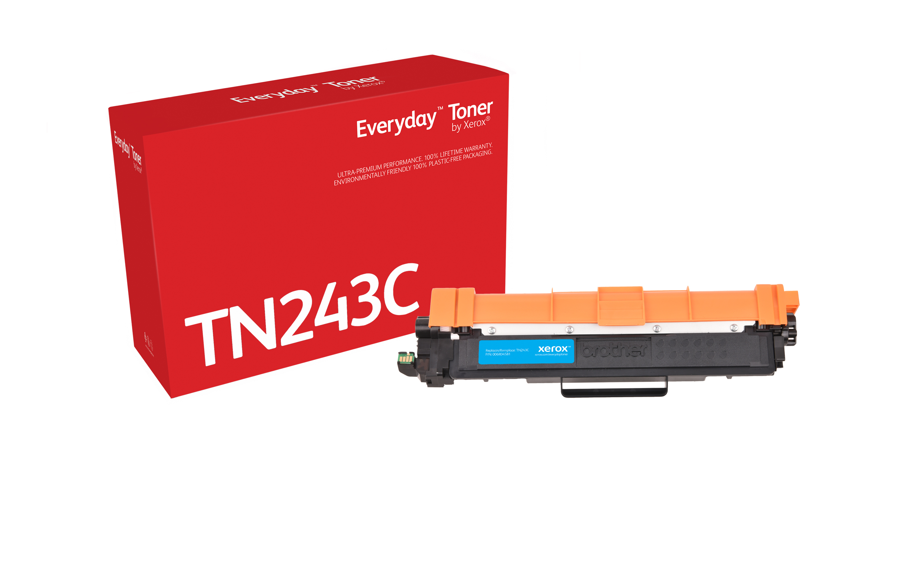 Brother TN243 Cyan, toner compatible TN243C (1 000 pages) pour imprimantes  Brother