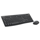 Logitech 920-012071 teclado Ratón incluido Oficina RF Wireless + Bluetooth QWERTY Español Grafito