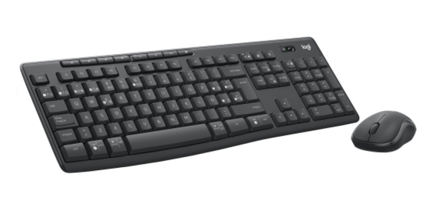 Logitech 920-012071 teclado Ratón incluido Oficina Bluetooth QWERTY Español Grafito