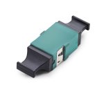 StarTech.com Coupleur MPO/MTP, Adaptateur Fibre Optique Monomode/Multimode, Clé Vers le Haut/Clé vers le Bas, Coupleur Fibre Optique MPO/MTP - Turquoise