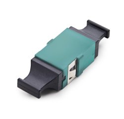 StarTech.com Coupleur MPO/MTP, Adaptateur Fibre Optique Monomode/Multimode, Clé Vers le Haut/Clé vers le Bas, Coupleur Fibre Optique MPO/MTP - Turquoise