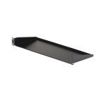 StarTech.com Étagère pour Rack Serveur 1U, Plateau Cantilever Universel pour Rack/Armoire d'Équipement Réseau 19 ", Acier Robuste, Capacité de Charge de 15kg, Profondeur de 18cm