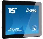 iiyama TF1515MC-B2 écran plat de PC 38,1 cm (15") 1024 x 768 pixels XGA LED Écran tactile Noir