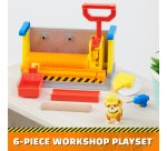 Rubble & Crew , Officina di Rubble, giocattoli da costruzione con sabbia e personaggio di Rubble, giocattoli per bambini e bambine dai 3 anni in su