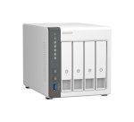 QNAP TS-433 NAS Tower ARM Cortex-A55 4 Go 0 To QNAP QTS Blanc