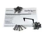 StarTech.com Staffa rack 4U 19" in acciaio per il montaggio verticale delle apparecchiature su parete