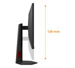 AOC G4 Q27G4SRU Monitor PC 68,6 cm (27") 2560 x 1440 Pixel Quad HD LED Nero, Rosso