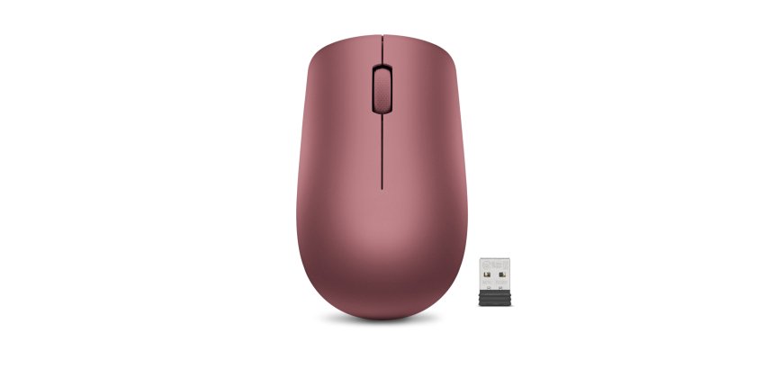 Lenovo Mouse wireless 530 (Rosso Ciliegia)