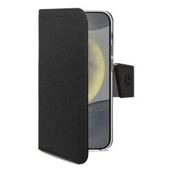 Celly WALLY mobile phone case 15.8 cm (6.2") Wallet case Black
