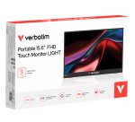 Verbatim Portable 15.6" FHD Touch Monitor LIGHT