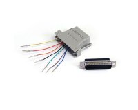 StarTech.com Adaptateur modulaire DB25 vers RJ45 - M/F