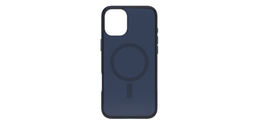 OtterBox Symmetry Series Clear pour MagSafe pour Apple iPhone 16 Plus, Blue Bear