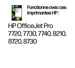 HP 953 Pack de 4 cartouches d'encre Noir/Cyan/Magenta/Jaune authentiques