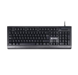 CoolBox COO-TEC04DNI teclado Oficina USB QWERTY Español Negro