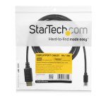 StarTech.com 6ft (1.8m) Mini DisplayPort to DisplayPort 1.2 Cable - 4K x 2K UHD Mini DisplayPort to DisplayPort Adapter Cable - Mini DP to DP Cable for Monitor - mDP to DP Converter Cord