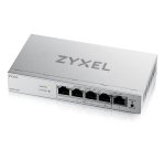 Zyxel GS1200-5HPV3 Géré L2 Gigabit Ethernet (10/100/1000) Connexion Ethernet, supportant l'alimentation via ce port (PoE) Bureau Gris