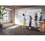 Tableau nobo blanc infinity acier 1200x900mm surface      magnetique sans cadre