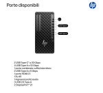 HP Z1 G1i Intel Core Ultra 7 265 32 GB DDR5-SDRAM 1 TB SSD NVIDIA RTX A1000 Windows 11 Pro Tower Stazione di lavoro AI Workstation, AI PC Nero