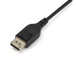 StarTech.com Câble Certifié VESA DisplayPort 1.4 2m - 8K 60Hz HBR3 HDR - Cordon Écran Super UHD DisplayPort vers DisplayPort - Câble Fin Ultra HD 4K 120Hz DP 1.4 M/M Connecteur M/M
