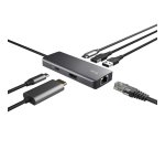 Trust Dalyx USB Tipo C 1000 Mbit/s Plata