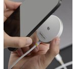 StarTech.com 1PW-WIRELESS-CHARGER chargeur d'appareils mobiles Smartphone Blanc USB Recharge sans fil Intérieure