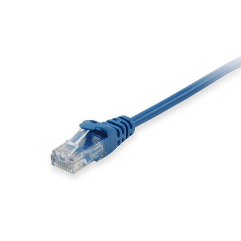 Equip Cat.6A U/UTP Patch Cable, 1m, Blue