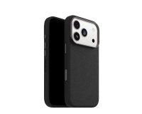 OtterBox Symmetry Cactus Leather Series pour Apple iPhone 17 Pro, Noir Ash