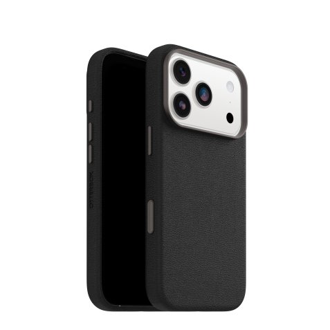 OtterBox Symmetry Cactus Leather Camera Control Apple iPhone 17 Pro Noir Ash