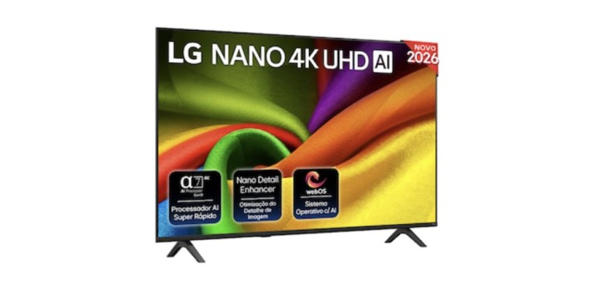 LG NANO 4K UHD AI 55NU850B6LA 139,7 cm (55") 4K Ultra HD Smart TV Wifi Negro