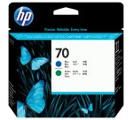 HP 70 Blue and Green DesignJet Printhead