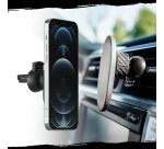 OtterBox Support de ventilation pour voiture pour MagSafe, fixation solide sur le ventilateur de voiture avec MagSafe, conçu pour être facile, solide et sûr à installer, compatible iPhone 14/iPhone 13/iPhone 12 Series, Noir