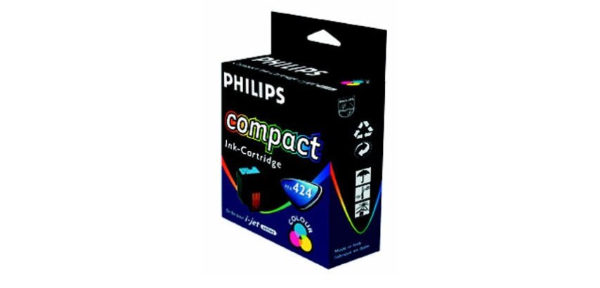 Cartouche d'encre original philips 150 p cyan/magenta/jaune pack 3 couleur