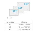 BenQ TK710STi Projecteur à focale courte 3200 ANSI lumens DLP UHD 4K (3840x2160) Compatibilité 3D Noir, Blanc